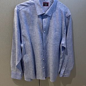 UNTUCKit Blue Textured Button-Down Shirt